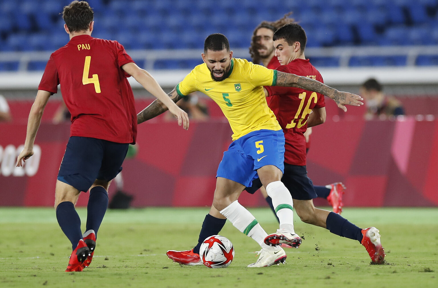 What made the Brazil vs Spain match unforgettable?