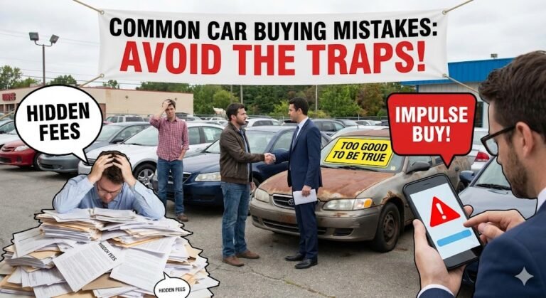 Common Car Buying Mistakes