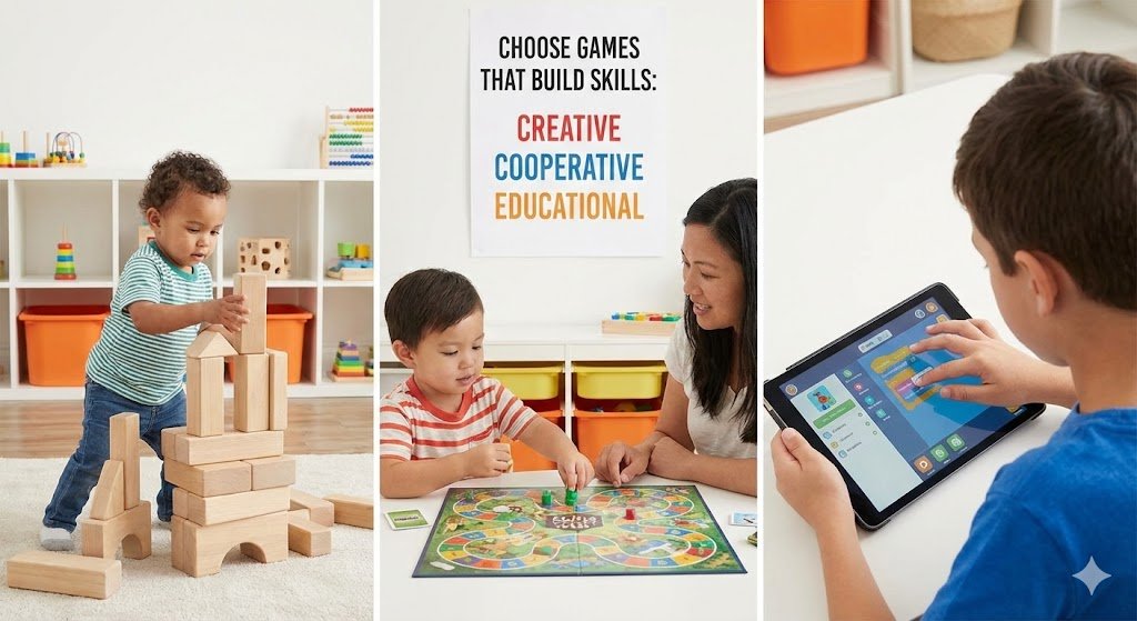 Which Type of Games Should You Choose for Kids? A Complete Parent-Friendly Guide