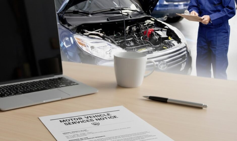 Motor Vehicle Services Notice: What You Must Know