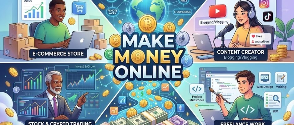 How to Make Money Online Using Technology