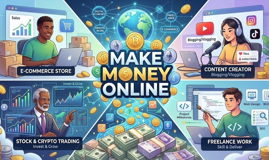 How to Make Money Online Using Technology