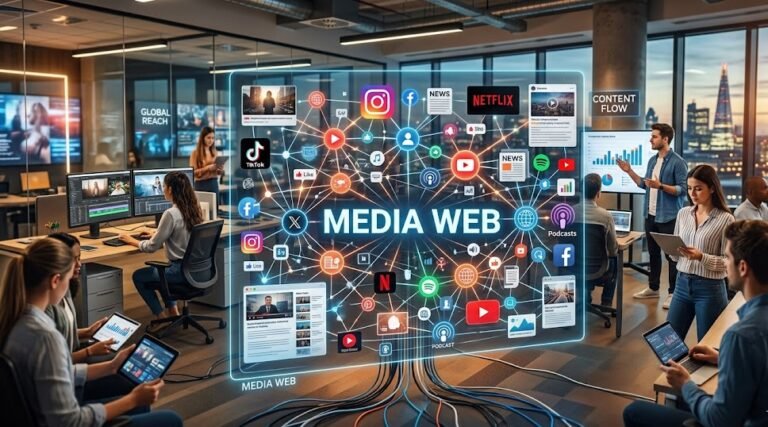 Difference Between Social Media and Media Web