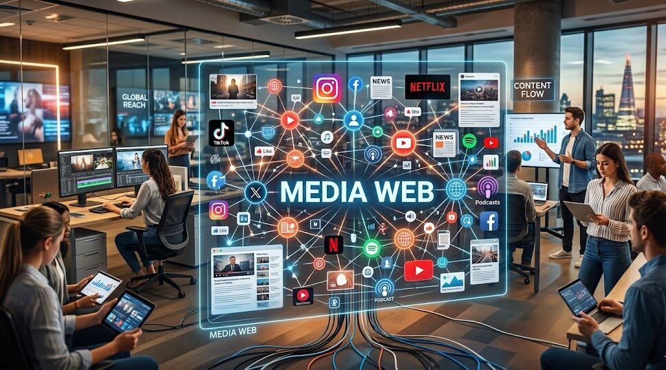 Difference Between Social Media and Media Web