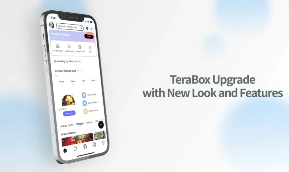 TeraBox MOD APK storage features and security concerns